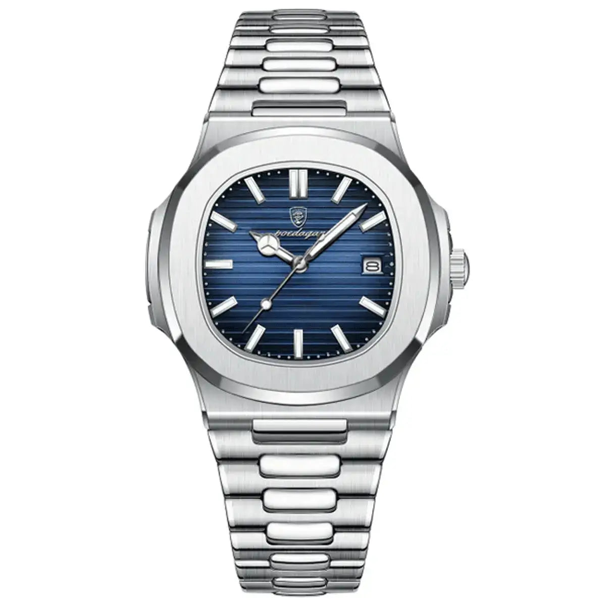 Men’s Luxe Nautilus™ Watch with a free strap kit – A real bargain!