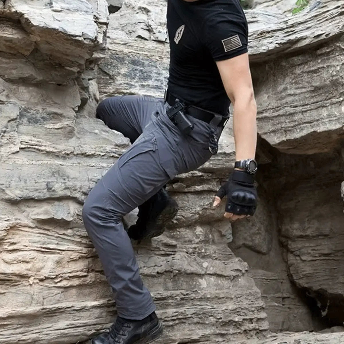 Kampfbereite taktische Hose von WarriorWear® (+ kostenloser taktischer Gürtel)
