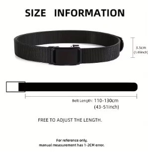 Belt Military Tactical with Automatic Buckle