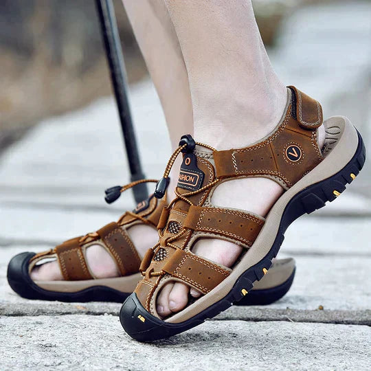 Pavel - Bequeme Orthopädische Sandalen für die glücklichen Füße von Männern