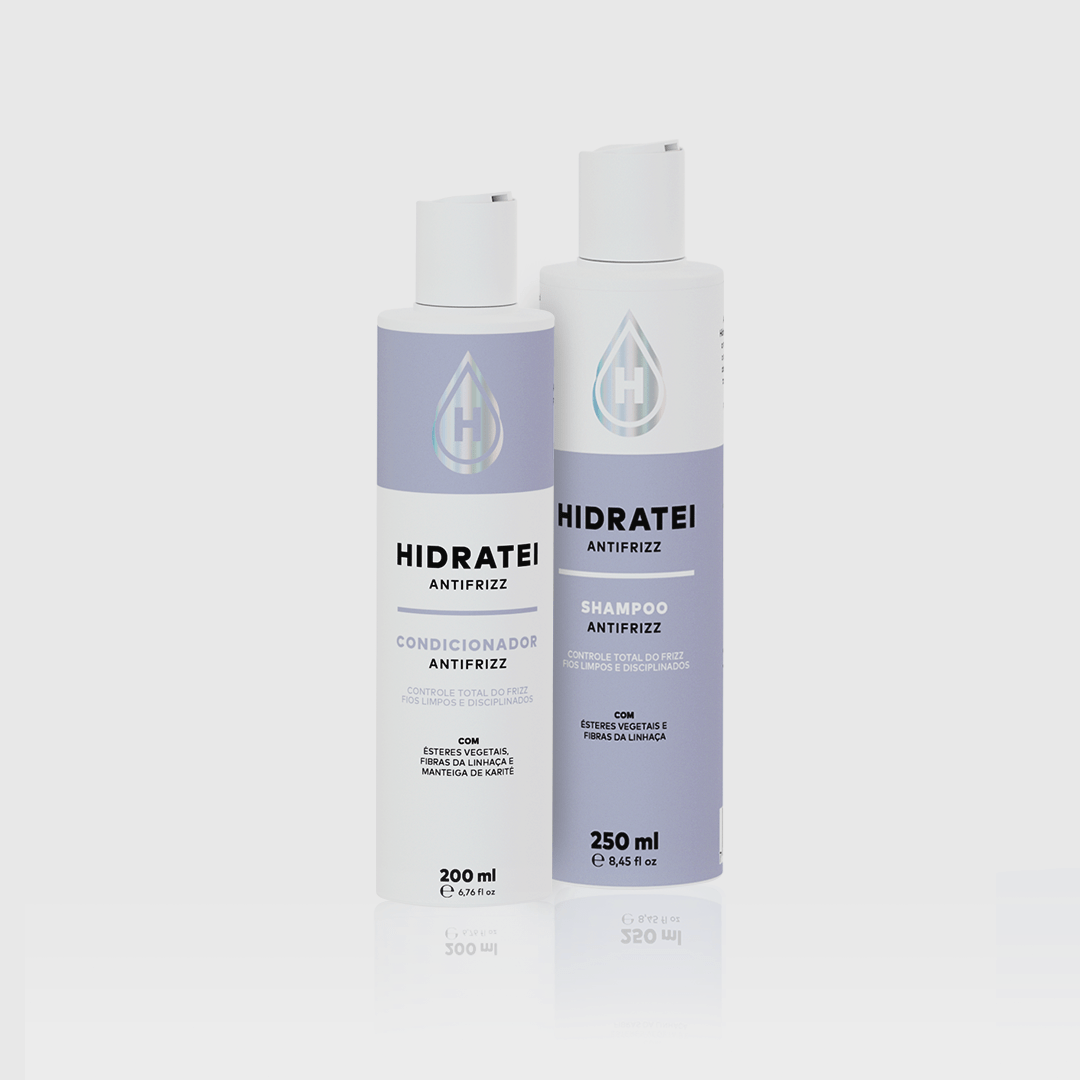 Kit Shampoo e Condicionador Antifrizz